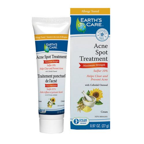 EC Acne Spot Treatment-Sulf10% 27 Grams by Earths Care