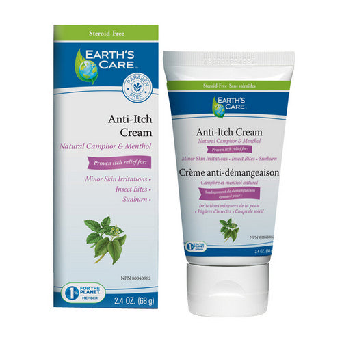 EC Anti-Itch Cream 68 Grams by Earths Care