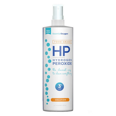 Essential Oxygen, Hydrogen Peroxide Food Grade 3% Spray, 237 Ml