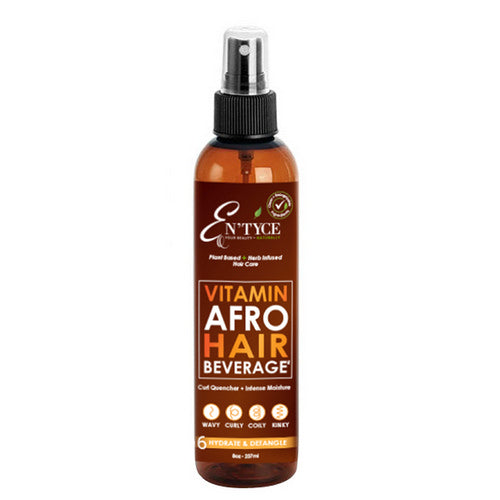 Vitamin Afro Hair Beverage 237 Ml by Entyce Your Beauty Naturally