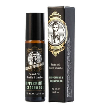 Educated Beards, Beard Oil Peppermint Cedarwood, 10 Ml