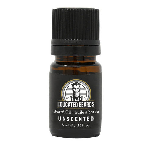 Beard Oil Unscented 5 Ml by Educated Beards