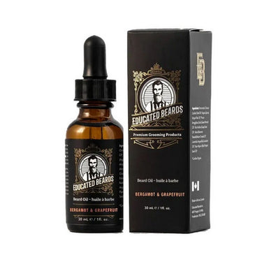 Educated Beards, Beard Oil Bergamot Grapefruit, 30 Ml