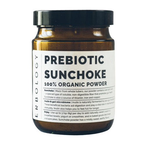 Organic Inulin Prebiotic Powder 150 Grams by Erbology