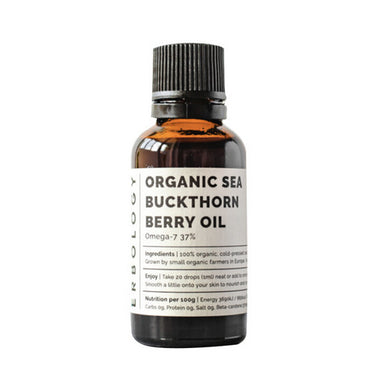 Erbology, Organic Sea Buckthorn Oil, 30 Ml