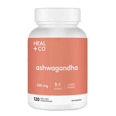 Ashwagandha (5:1 extract) 120 VegCaps by Heal + Co.