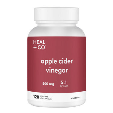 Apple Cider Vinegar 120 VegCaps by Heal + Co.