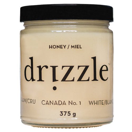 White Raw Honey 375 Grams by Drizzle Honey