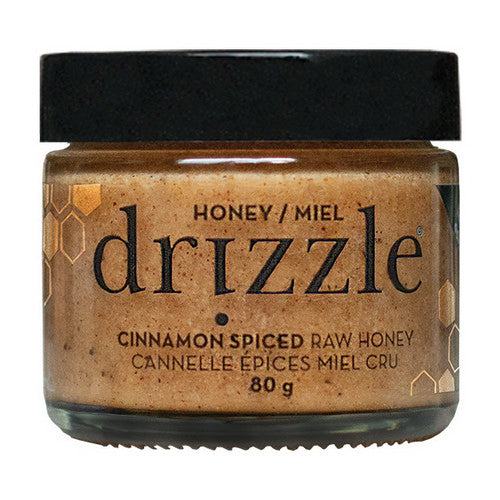 Cinnamon Spiced Raw Honey 80 Grams by Drizzle Honey