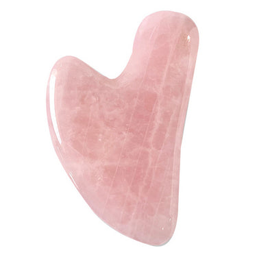 Gua Sha Rose Quartz 1 Count by Happy Natural Products