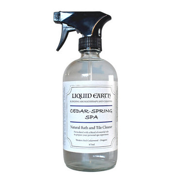 Liquid Earth, Cedar Spring Bath & Tile Cleaner, 473 Ml