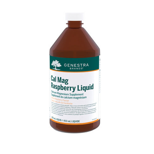 Calcium Magnesium Raspberry Liquid 450 Ml by Genestra Brands