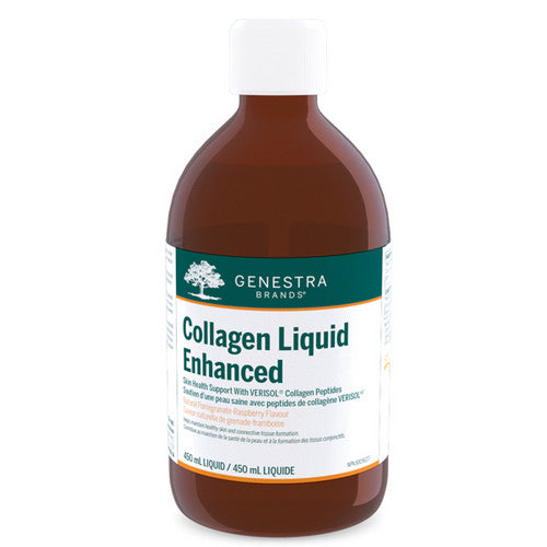 Collagen Liquid Enhanced Natural Pomegranate-Raspberry 450 Ml by Genestra Brands