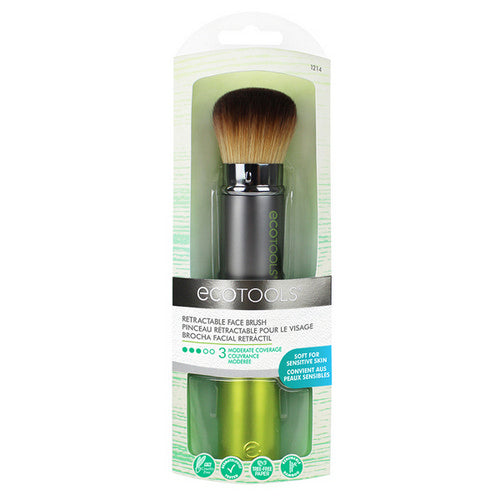 Retractable Face Brush 1 Count by Eco Tools