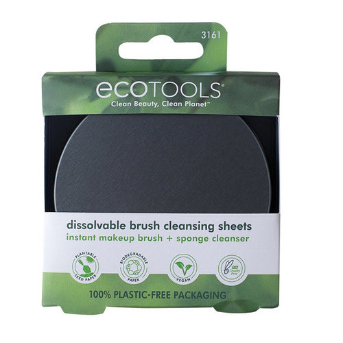 Makeup Brush Cleansing Sheets 1 Count by Eco Tools