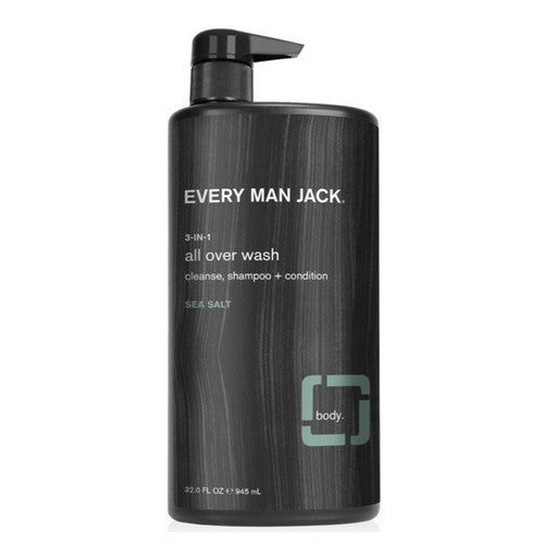 3-in-1 All Over Wash Sea Salt 945 Ml by Every Man Jack