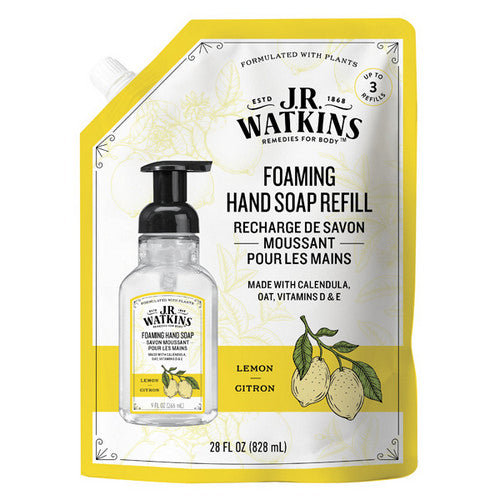 Lemon Foaming Hand Soap Refill 828 Ml by J.R. Watkins