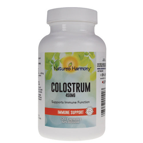 Colostrum 30% IgG 450 Mg 120 Caps by Natures Harmony