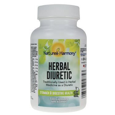 Herbal Diuretic 100 Caps by Natures Harmony