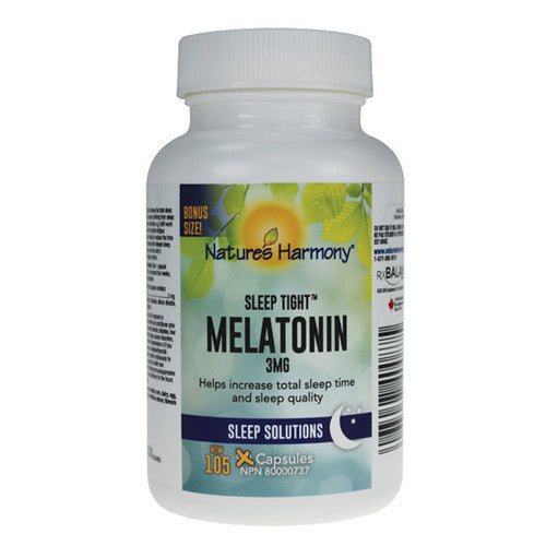 Melatonin 3 Mg 105 Caps by Natures Harmony