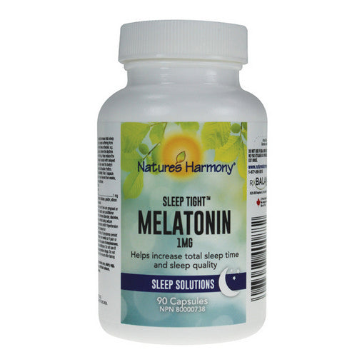 Melatonin 1 Mg 90 Caps by Natures Harmony