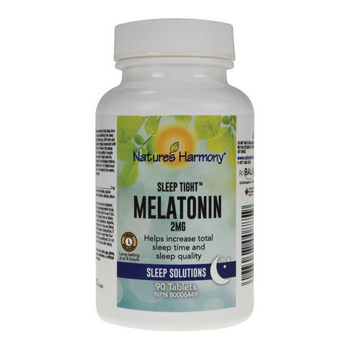 Timed Release Melatonin 2 Mg 90 Tabs by Natures Harmony