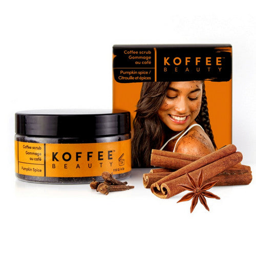 Pumpkin Spice Coffee Scrub 115 Grams by Koffee Beauty