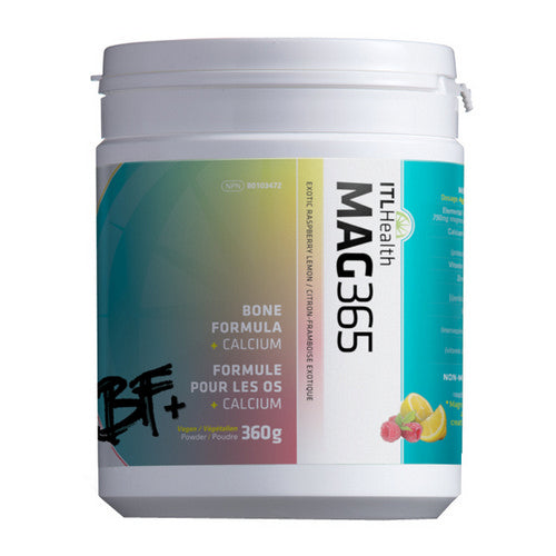 MAG365 BF Plus Calcium Raspberry Lemon 360 Grams by ITL Health