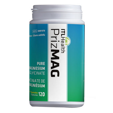 PrizMAG Magnesium Bisglysinate 120 Caps by ITL Health