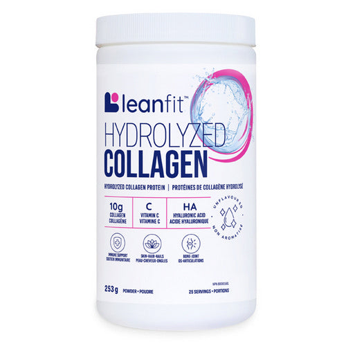 Hydrolyzed Collagen Unflavoured 253 Grams by LeanFit