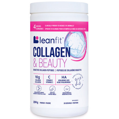 Collagen & Beauty  Unflavoured 284 Grams by LeanFit