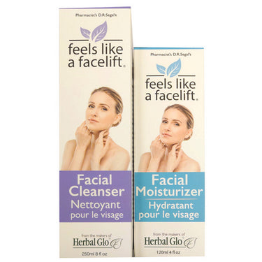 Facial Moisturizer W/FREE Cleanser 2 Count by Herbal Glo