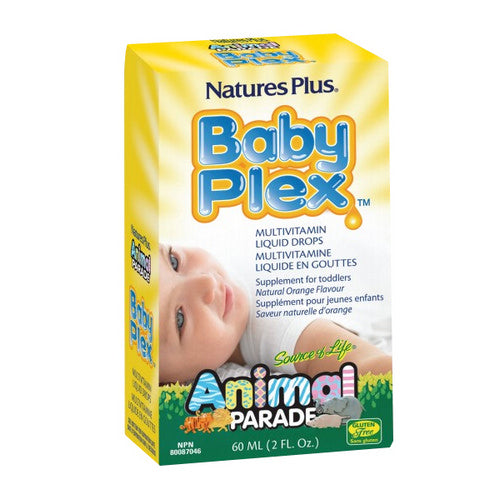 BabyPlex Multivitamin Liquid Drops Sugar-Free 60 Ml by Natures Plus