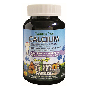 Animal Parade Child Chew Calcium 90 Count by Natures Plus