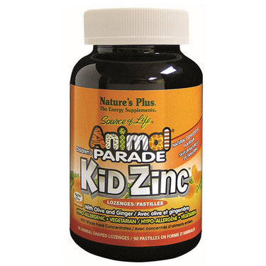 Animal Parade KidZinc Tangerine 90 Count by Natures Plus