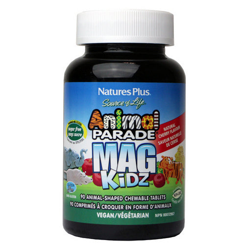 Animal Parade Magnesium Kidz Cherry 90 Count by Natures Plus