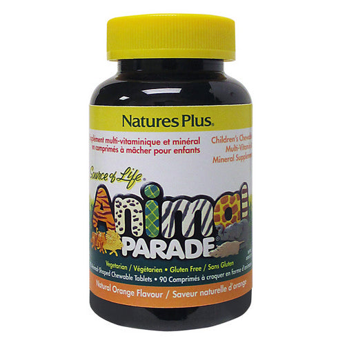 Animal Parade Childs Multivitamin Orange 90 Count by Natures Plus