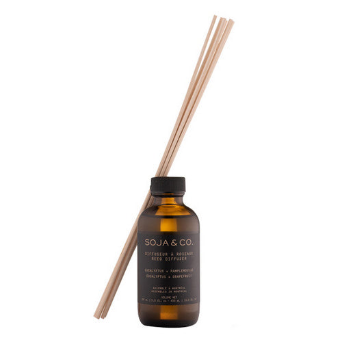 Reed Diffuser Eucalypt + Grapefru 105 Ml by SOJA&CO.