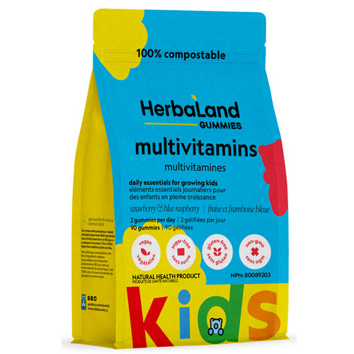 Kid's Multivitamin 90 Gummies by Herbaland