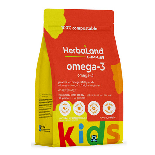 Kid's Omega-3 90 Gummies by Herbaland