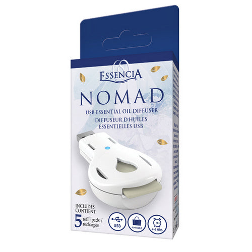 Nomad USB Diffuser White 1 Count by Essencia