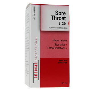 H39 Sore Throat Drops 30 Ml by Homeocan