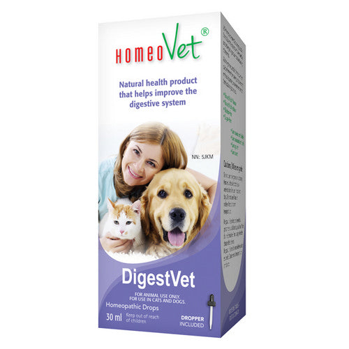DigestVet 30 Ml by HomeoVet Homeopathic Drops