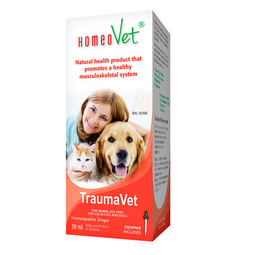 TraumaVet 30 Ml by HomeoVet Homeopathic Drops
