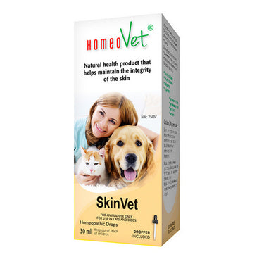 SkinVet 30 Ml by HomeoVet Homeopathic Drops