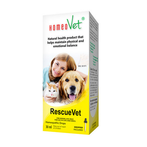 RescueVet 30 Ml by HomeoVet Homeopathic Drops