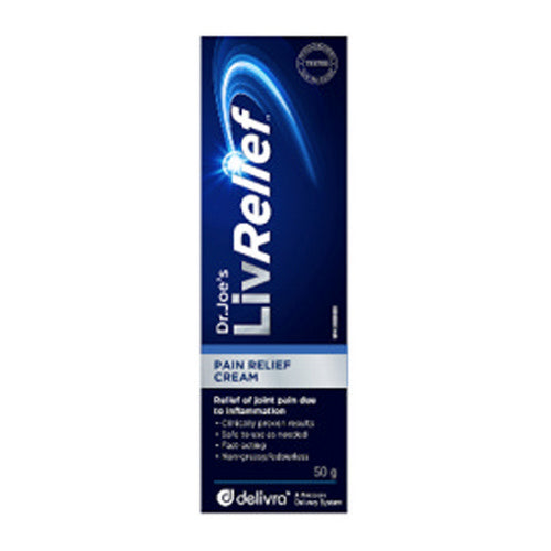 LivRelief Pain Relief Cream 50 Grams by LivRelief