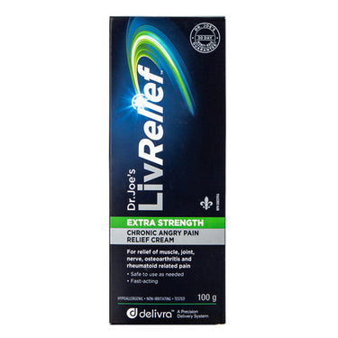 LivRelief, LivRelief XStrength Emu Free Cream, 100 Grams