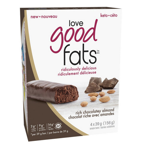 Rich Chocolatey Almond 4 Count by Love Good Fats