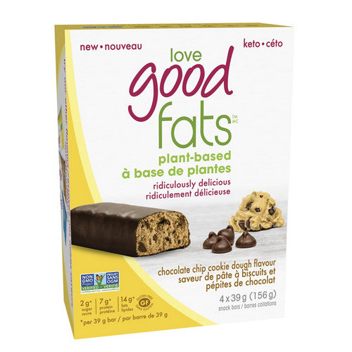 Chocolate Chip Cookie Dough 4 Count by Love Good Fats